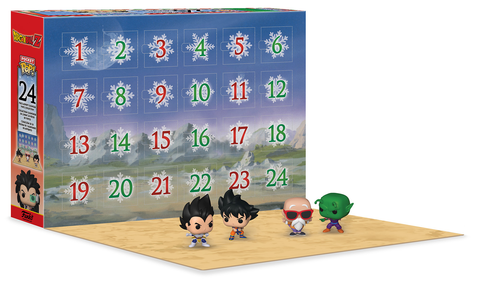 Подарочный Набор Funko POP! Advent Calendar Адвент календарь с фигурками из  аниме Драконий жемчуг Dragon Ball купить по цене 4999 ₽ в интернет-магазине  Детский мир