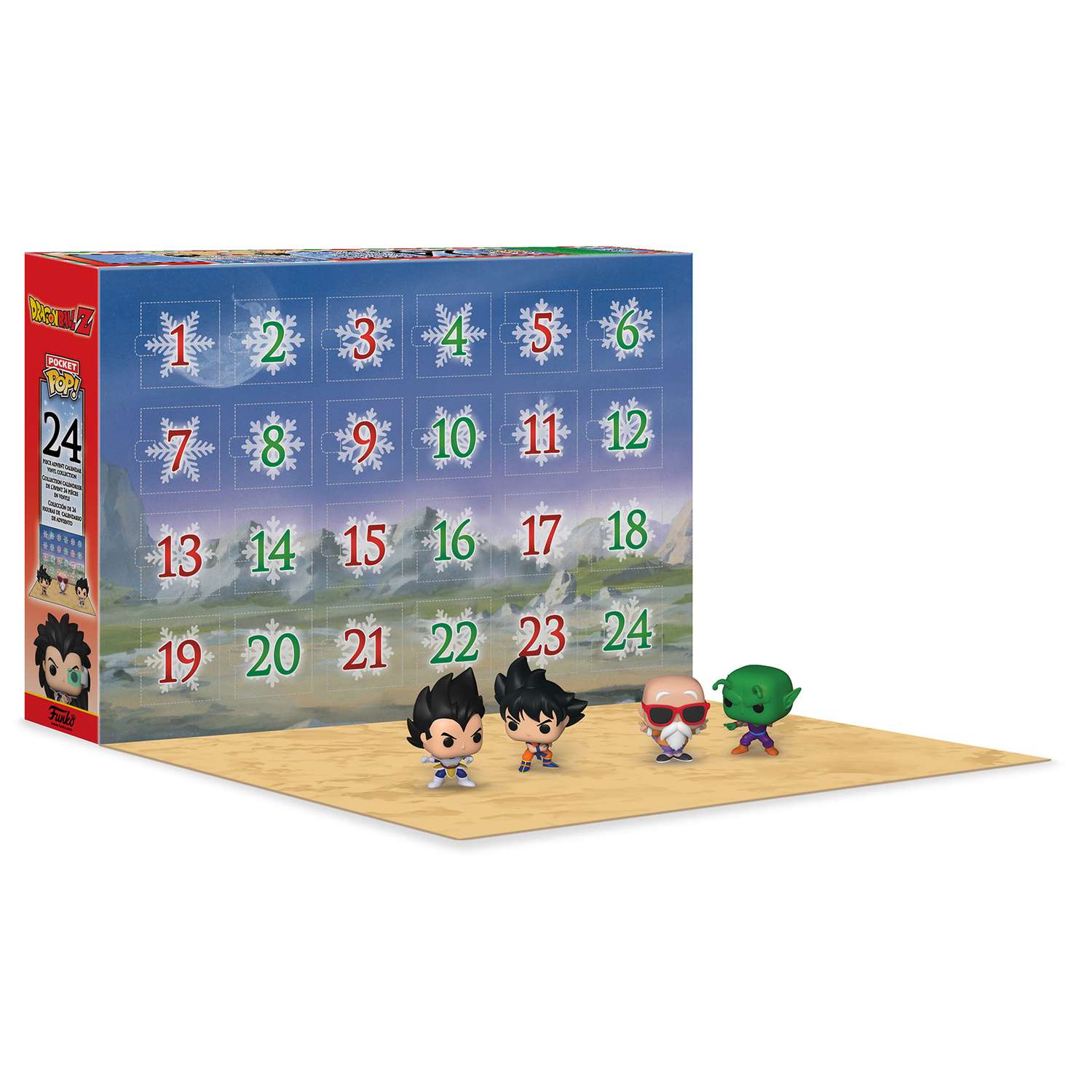 Подарочный Набор Funko POP! Advent Calendar Адвент календарь с фигурками из аниме Драконий жемчуг Dragon Ball - фото 2