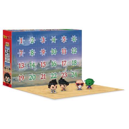 Подарочный Набор Funko POP! Advent Calendar Адвент календарь с фигурками из аниме Драконий жемчуг Dragon Ball