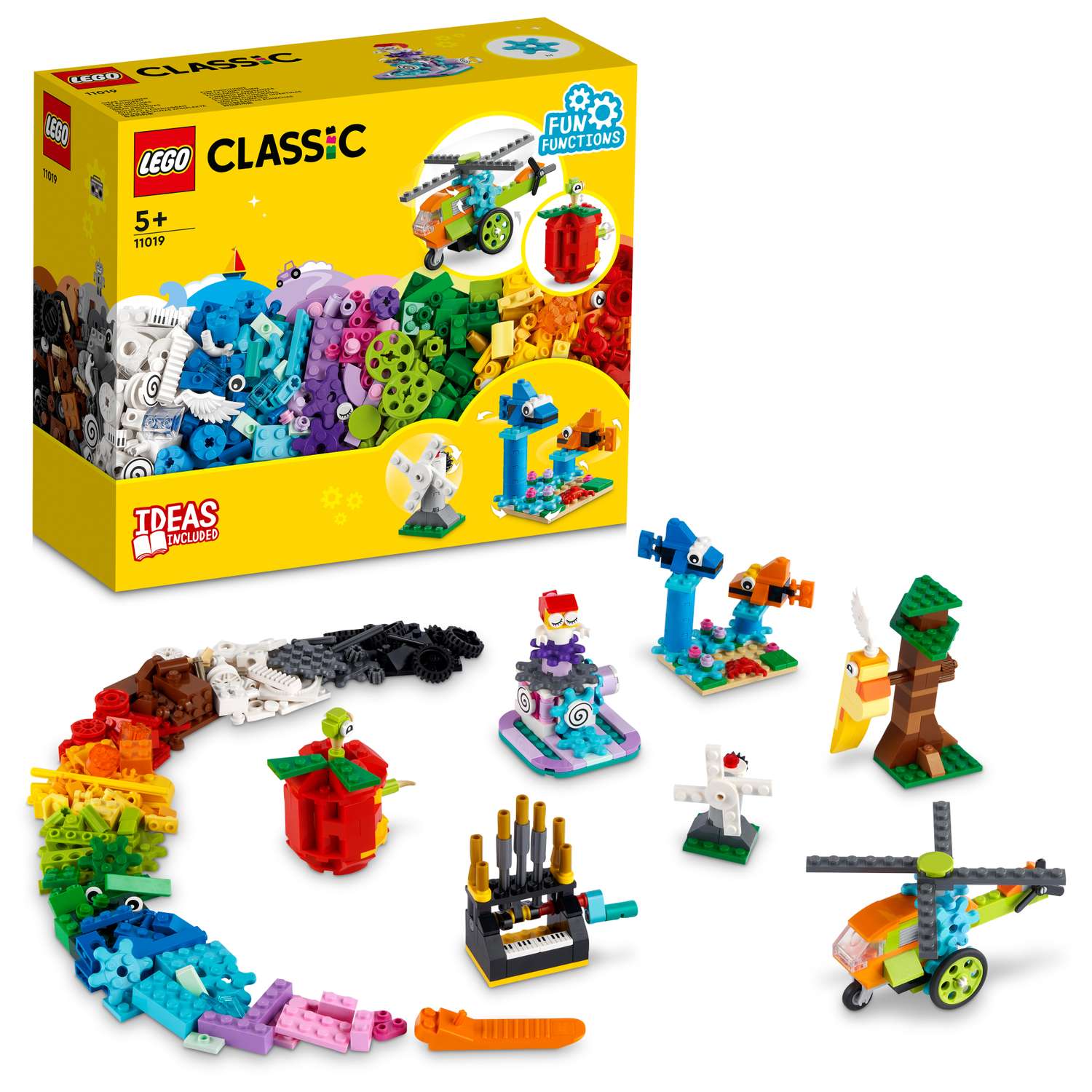 Конструктор LEGO Classic Кубики и функции 11019 - фото 1