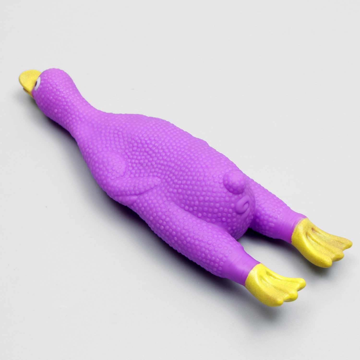 Игрушка для собак Пижон «Летящая утка» фиолетовая - фото 1