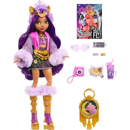 Кукла Monster High Монстр Фест Клодин HXH80