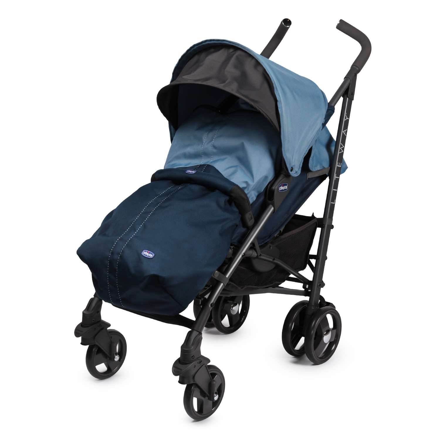 Коляска-трость Chicco Lite Way Blue - фото 1