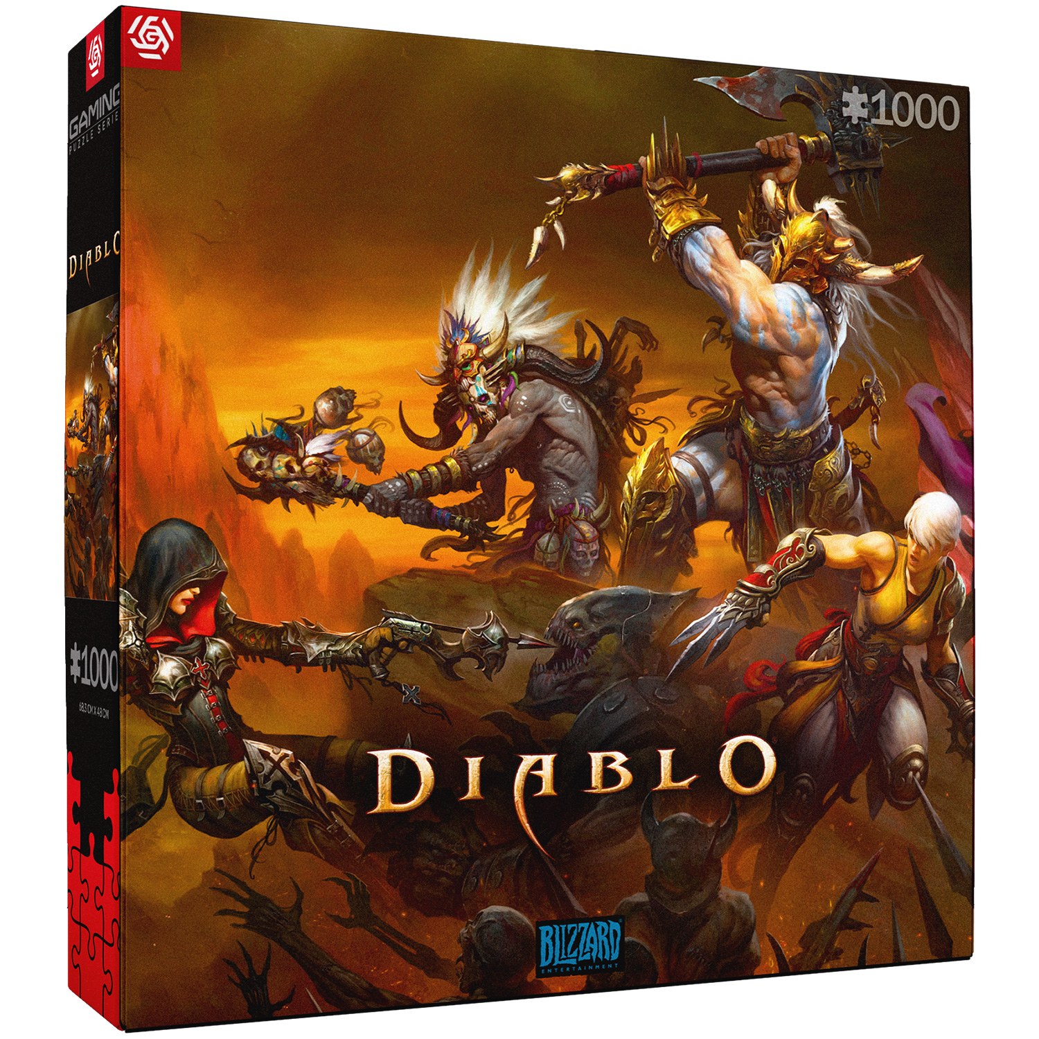 Пазл Good Loot Diablo Heroes Battle - 1000 элементов (Gaming серия) купить  по цене 1649 ₽ в интернет-магазине Детский мир