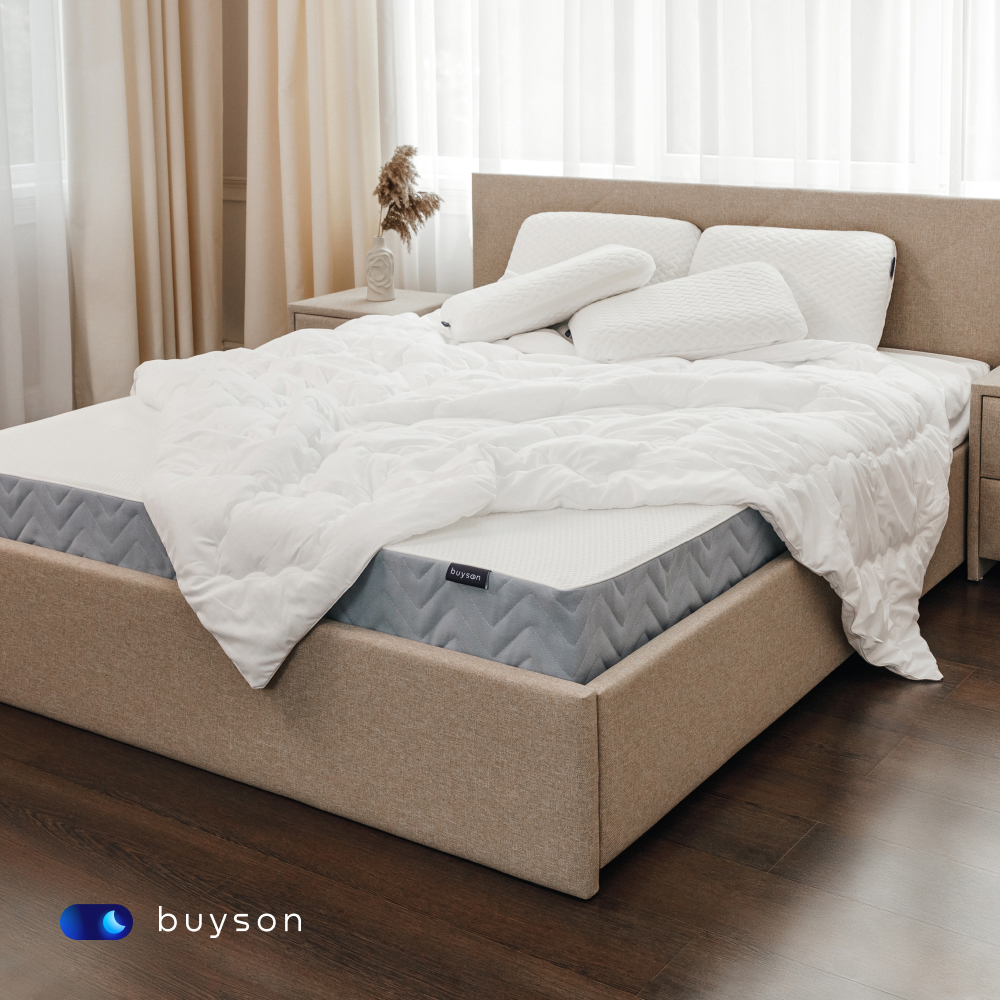 Одеяло buyson BuyRest 205х172 см 2-х спальное всесезонное с наполнителем полиэфир - фото 11