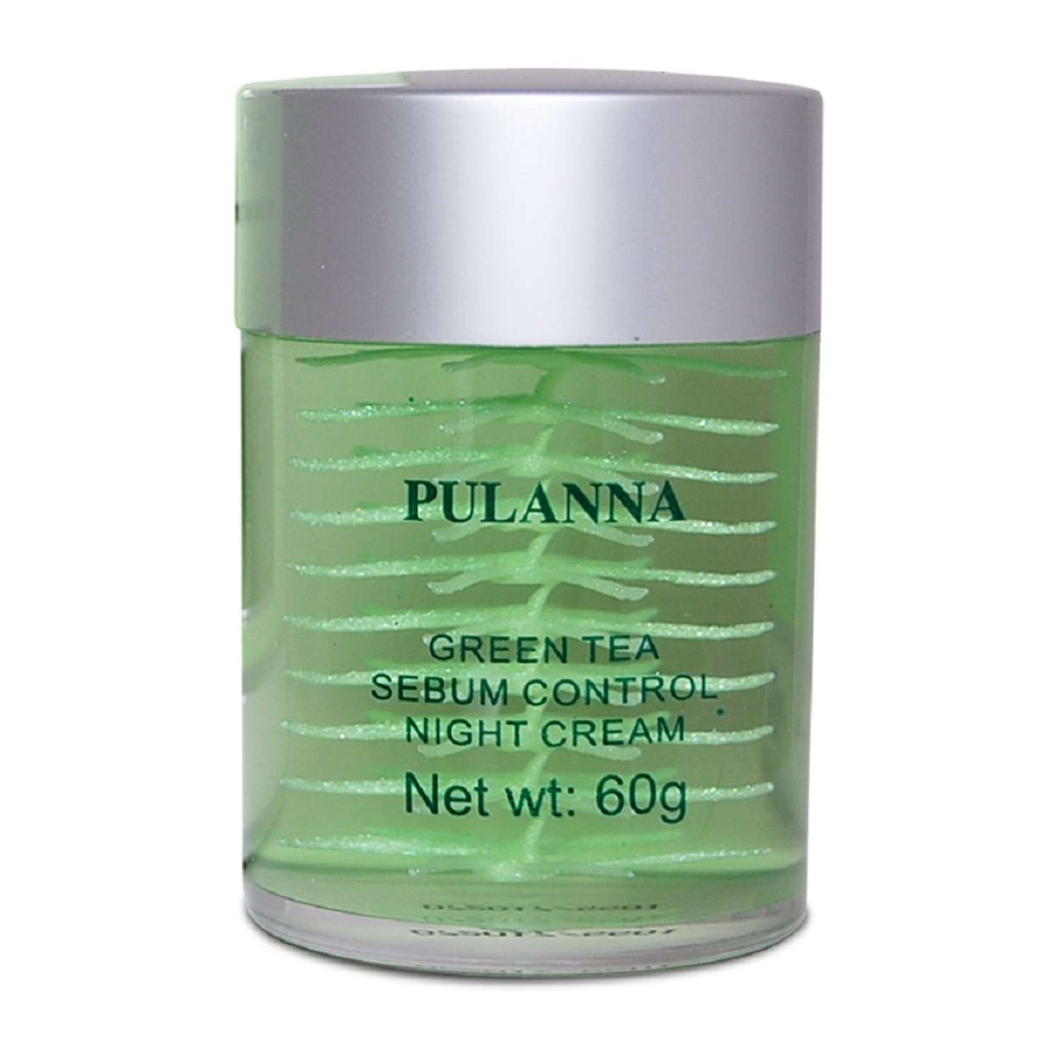 Крем для лица PULANNA Ночной для нормальной комбинированной кожи с зеленым чаем и гиалуроновой кислотой 60г - фото 2