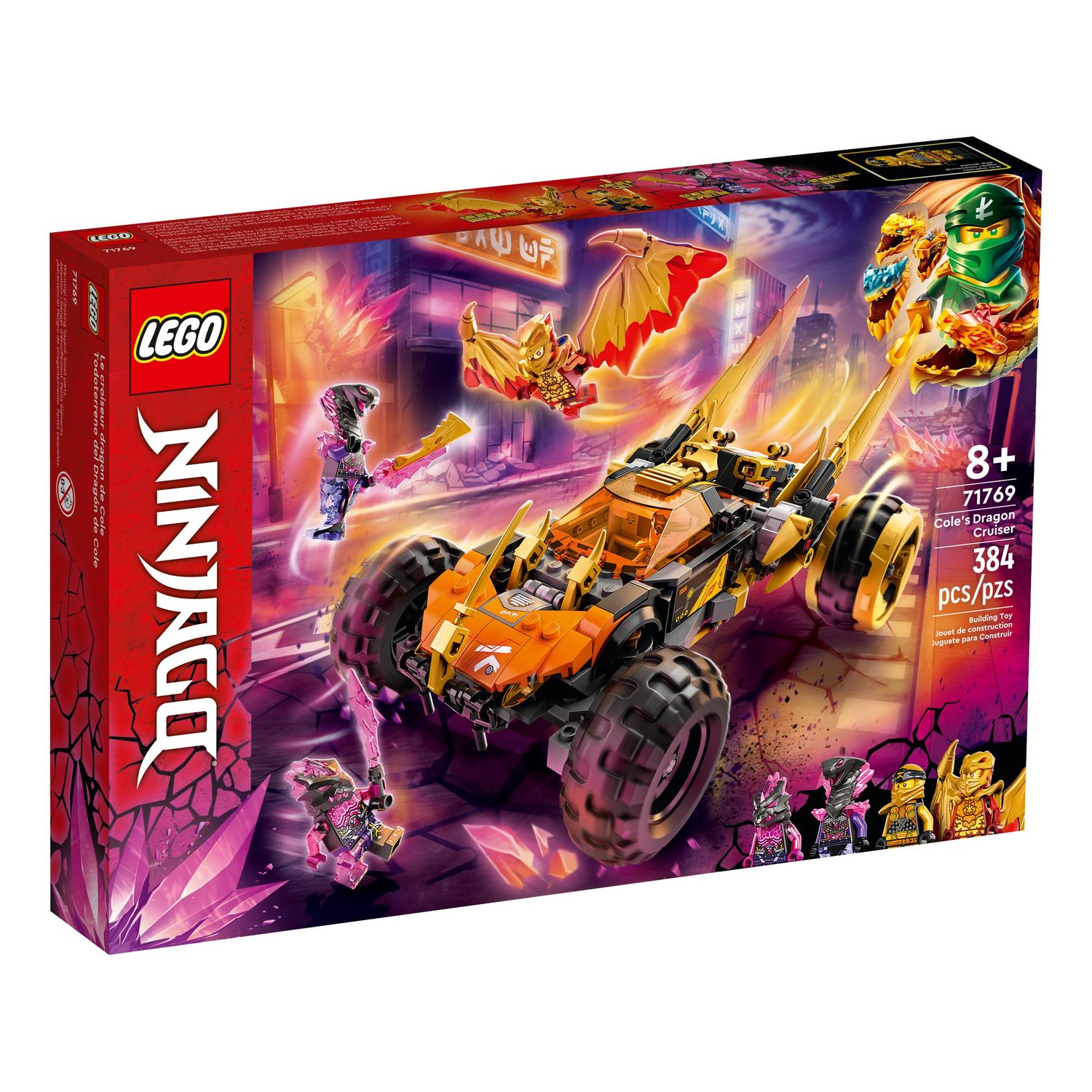 Lego ninjago dragon cole online