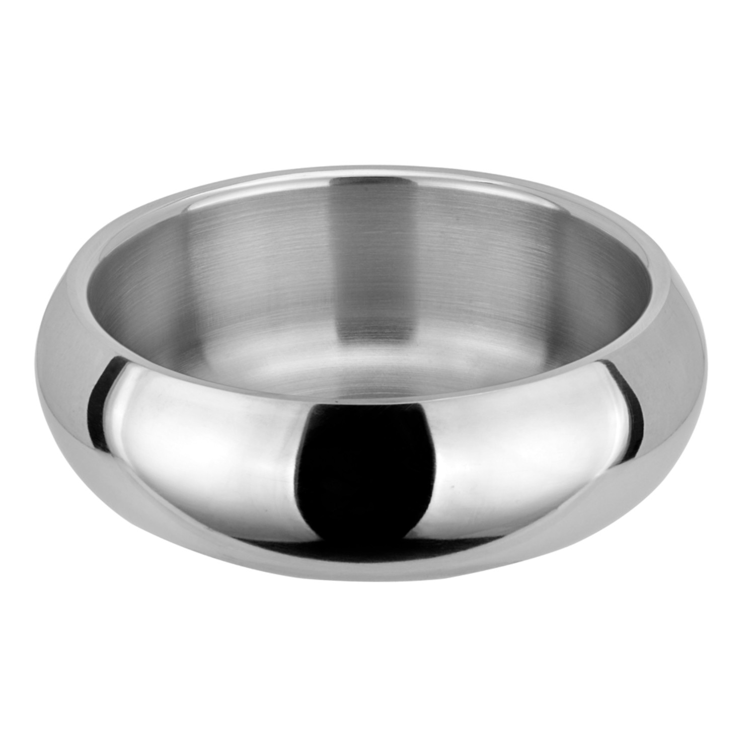 Миска для животных Mr.Kranch Belly Bowl из нержавеющей стали 400мл - фото 1