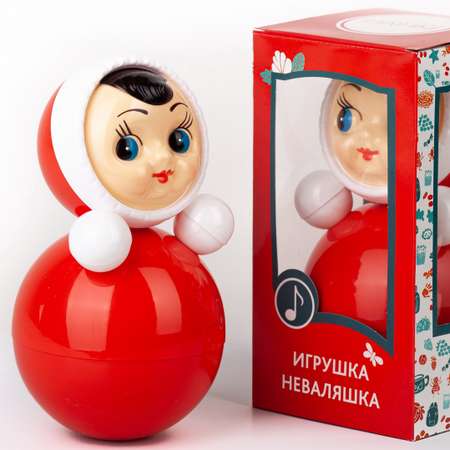 Игрушка-неваляшка Котовские неваляшки Девочка 22 см в коробке