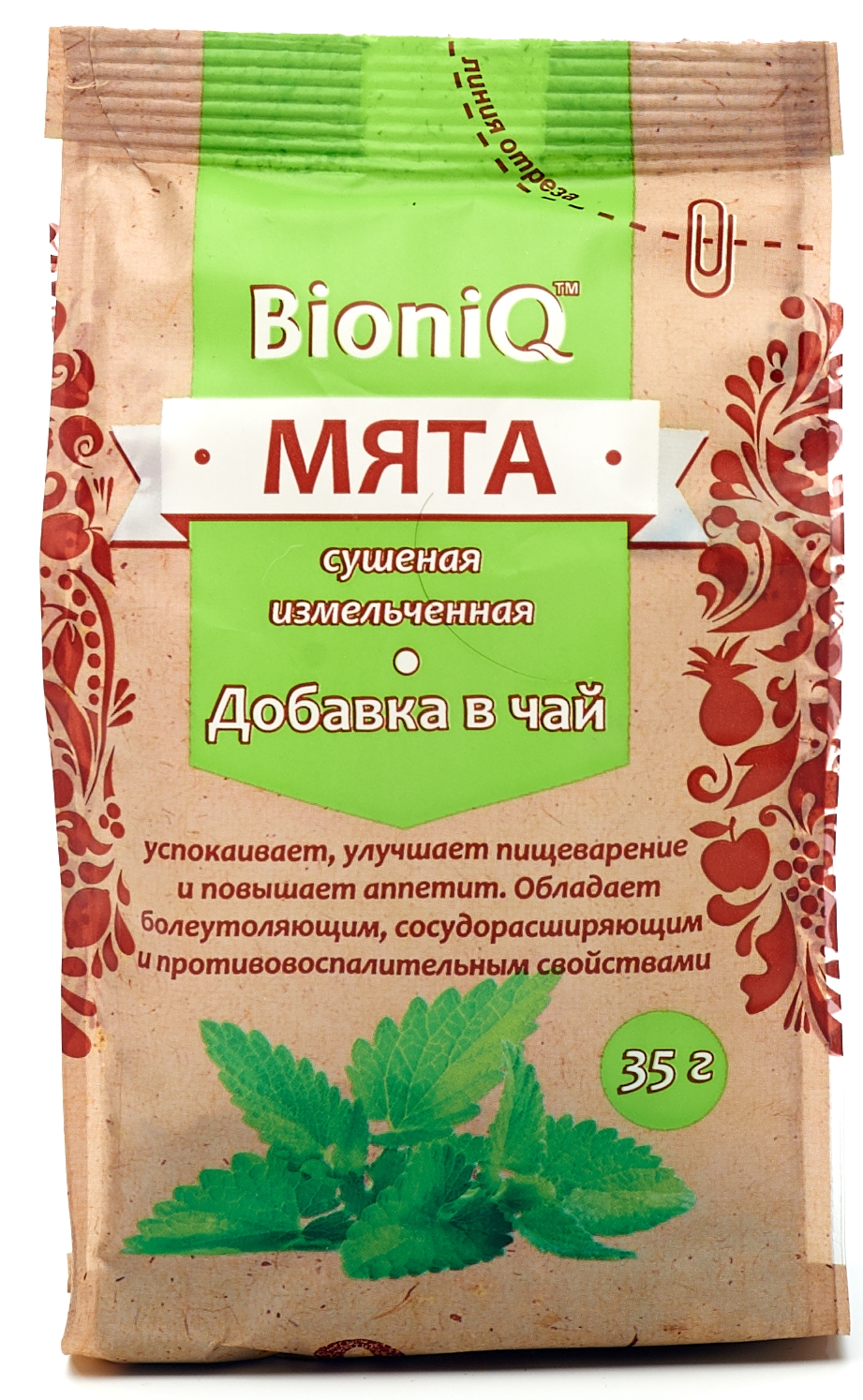 Мята Bioniq сушеная 35 гр купить по цене 149 ₽ в интернет-магазине Детский  мир