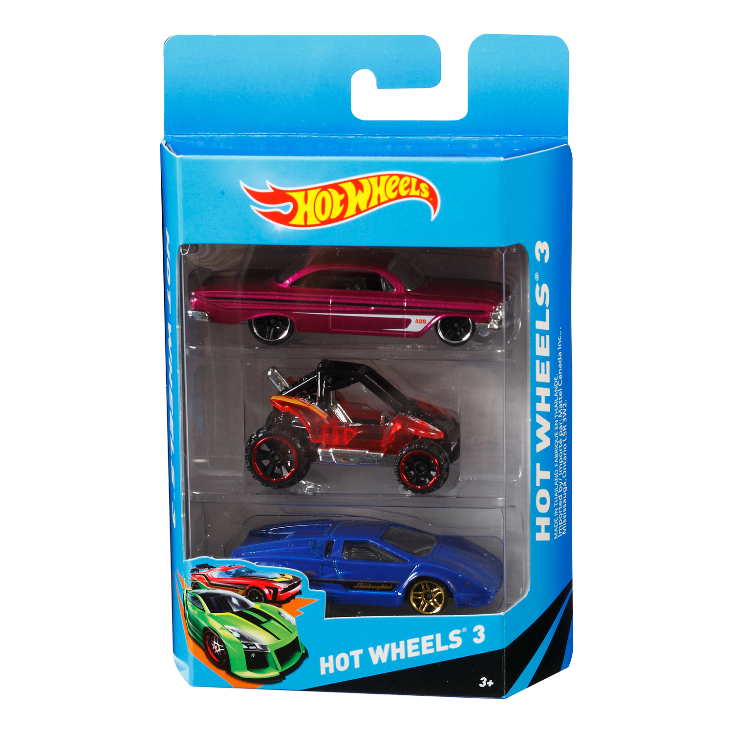 Подарочный набор Hot Wheels из 3 машинок в ассортименте K5904 - фото 12