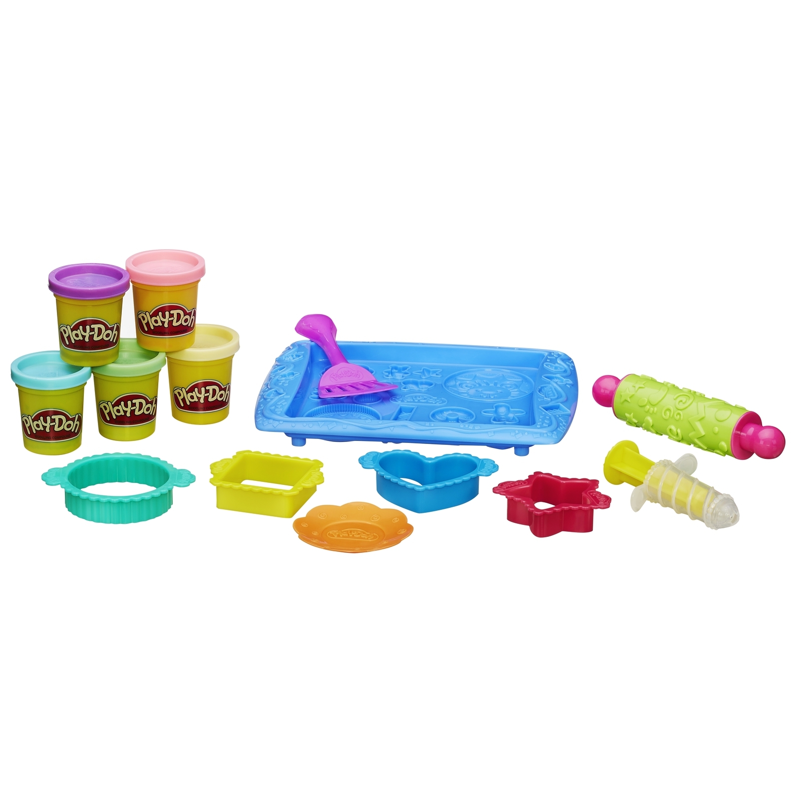 Набор пластилина Play-Doh Магазинчик печенья 5цветов B0307EU8 купить по  цене 609 ₽ в интернет-магазине Детский мир