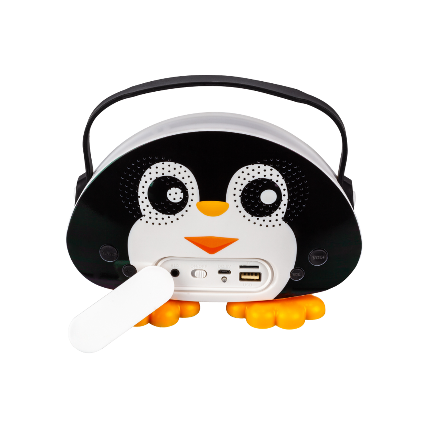 Караоке для детей Solmax Пингвин с микрофоном и колонкой Bluetooth - фото 9