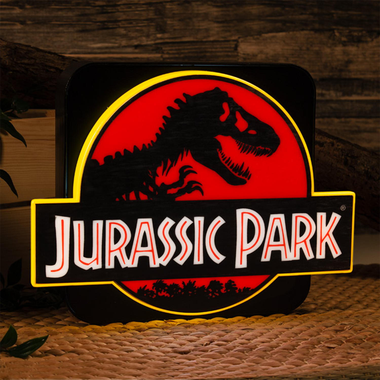 Настольный светильник-ночник Jurassic Park светодиодный 3D Парк Юрского периода - фото 5