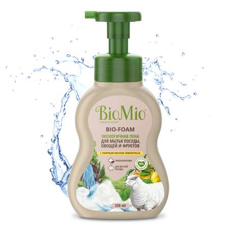 Пена для мытья посуды BioMio Bio-Foam Лемонграсс 350мл