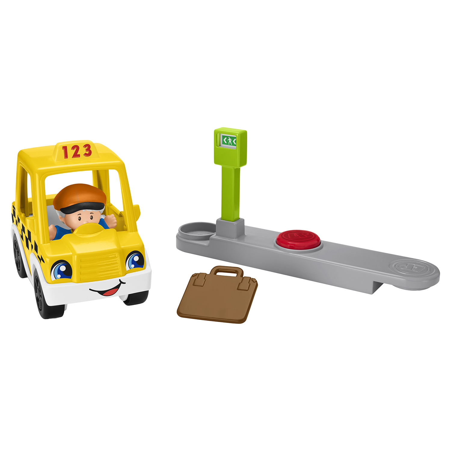 Игровой набор Little People Fisher-Price Going Places Taxi (DYT00) - фото 4