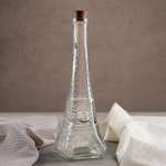 Бутыль Sima-Land стеклянная для масла «Париж» 350 мл h=27 см