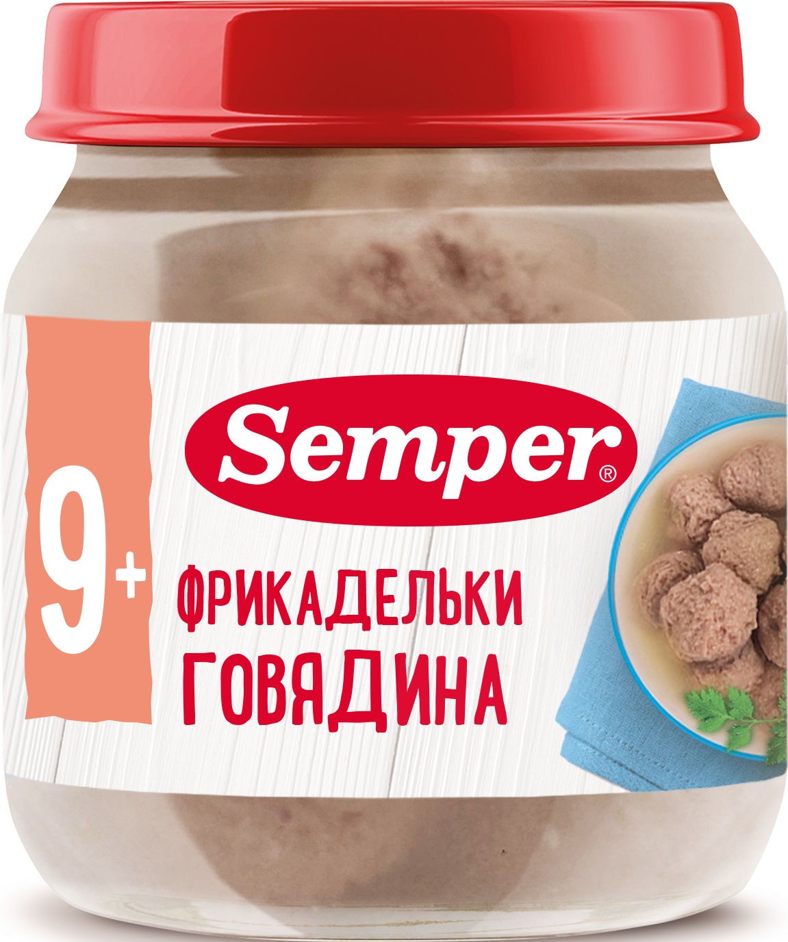 Фрикадельки Semper говядина 100г с 9месяцев - фото 1