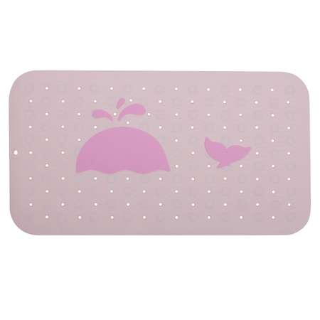 Коврик для ванной Stefan для мытья животных противоскользящий светло-розовый