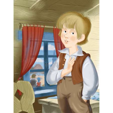 Книга Эксмо Путешествие Нильса с дикими гусями. Иллюстрации И. Панкова