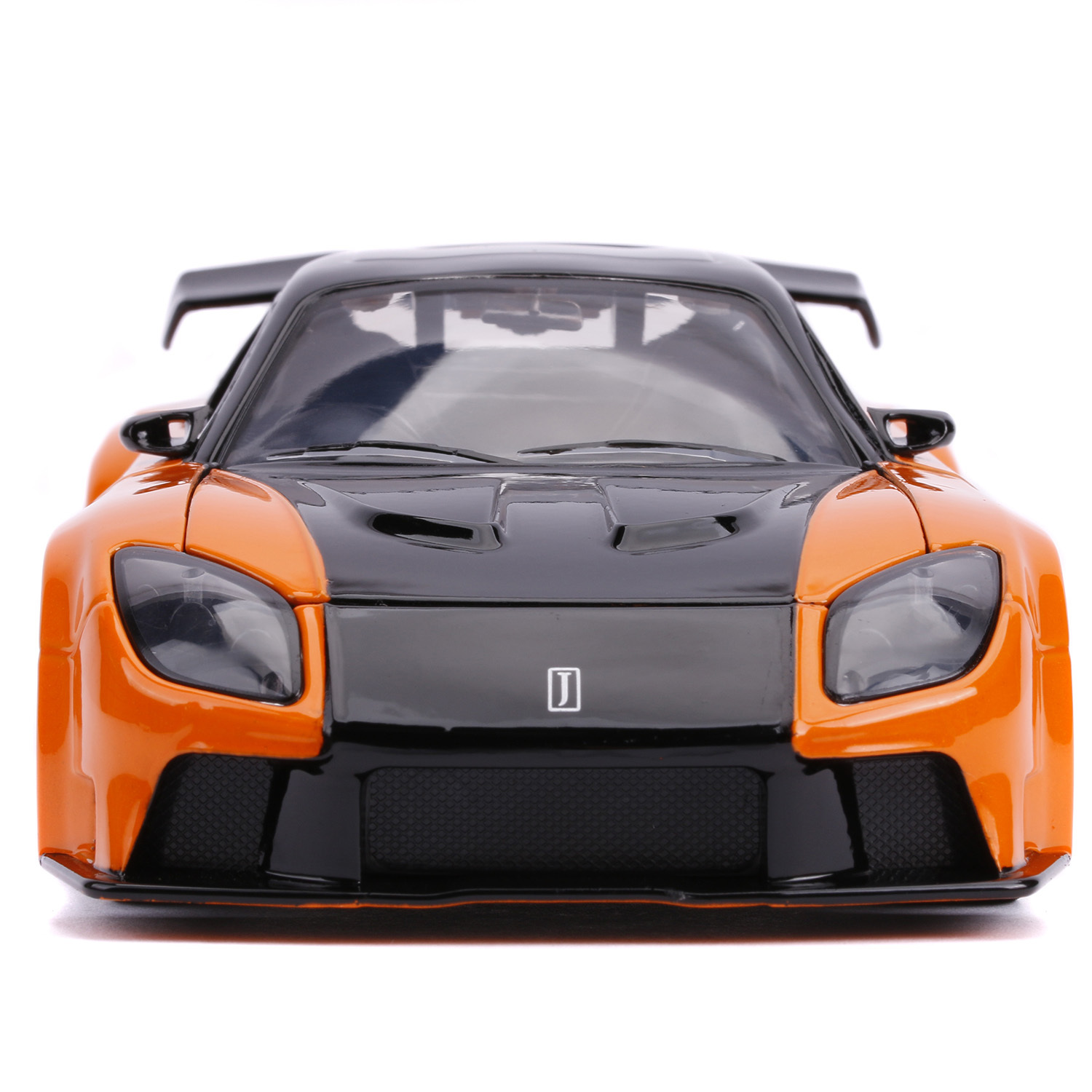 Машина Jada Fast and Furious 1:24 Mazda RX-7 Hans Оранжевая 30732 купить по  цене 1079 ₽ в интернет-магазине Детский мир