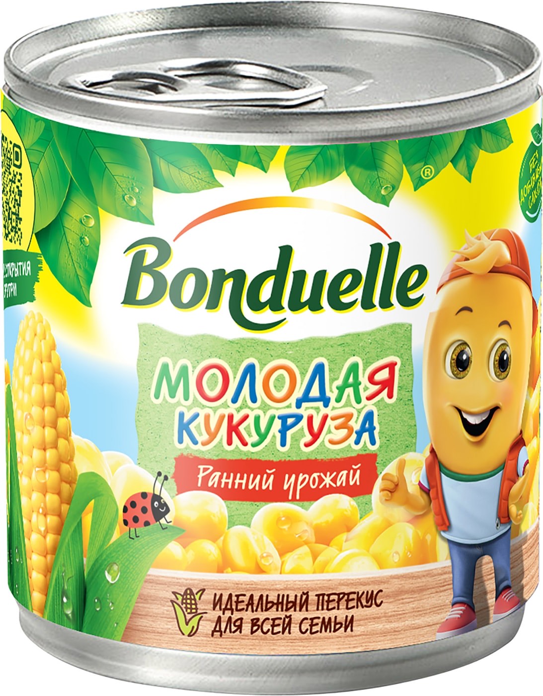 Кукуруза молодая (KIDS) Bonduelle 2 банки по 212 мл. купить по цене 296 ₽ в  интернет-магазине Детский мир