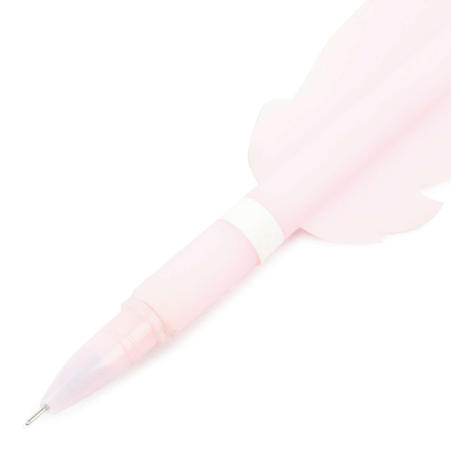 Ручка шариковая Maxleo Перо Розовый MLW210722-3 - фото 3