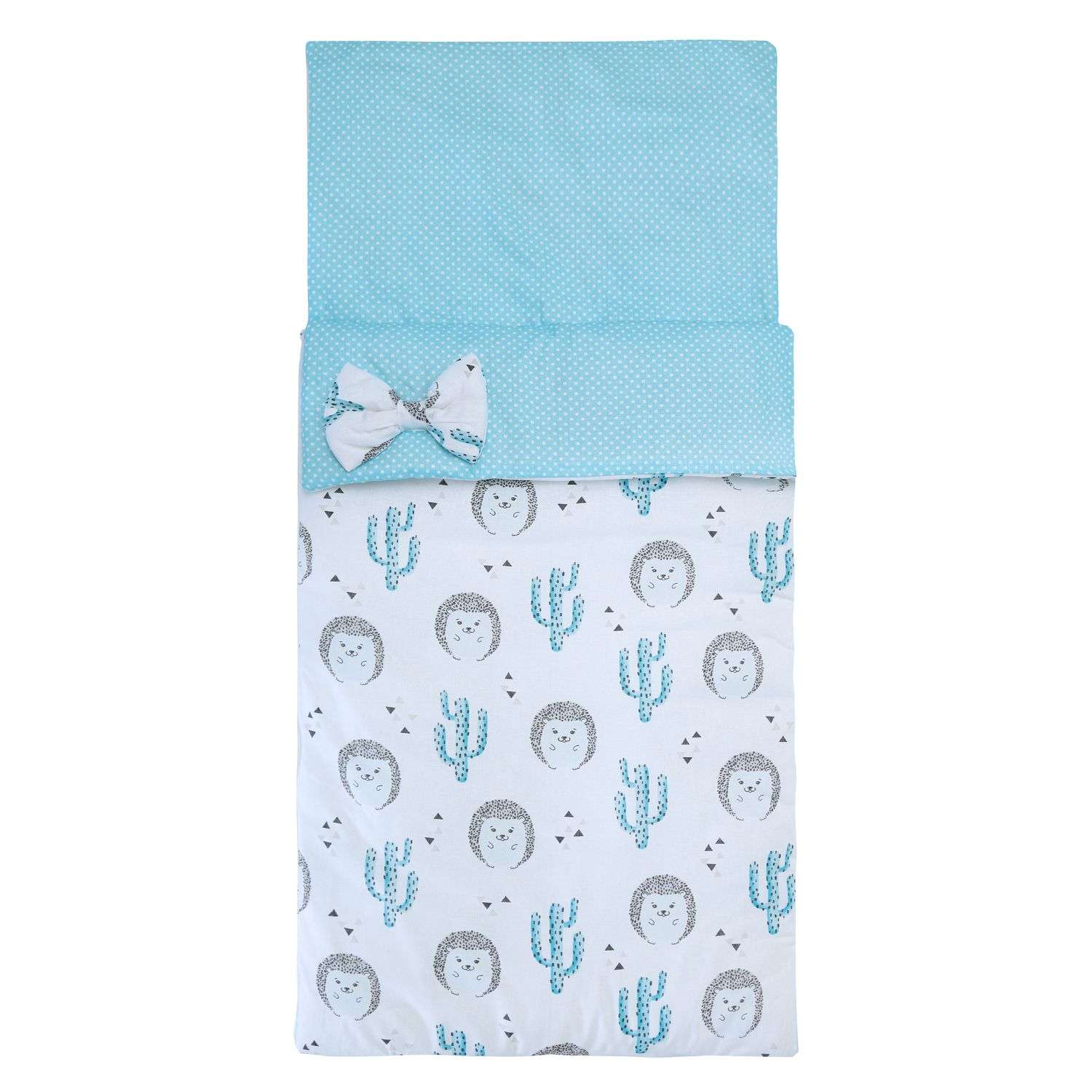 Одеяло-спальный мешок Amarobaby Magic Sleep Ёжики AMARO-32MS-Ez - фото 1
