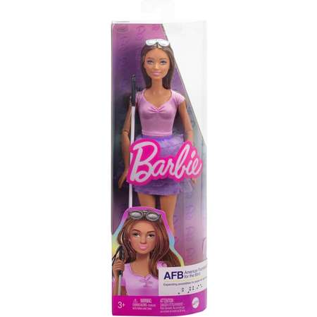 Кукла Barbie Fashionistas Слепая HRH17