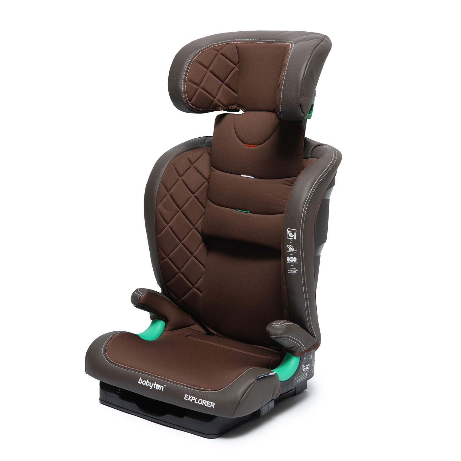 Автокресло Babyton Explorer Brown Isofix 2/3 (15-36 кг) - фото 13