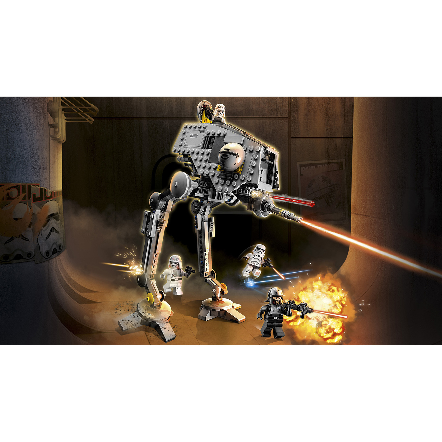 Конструктор LEGO Star Wars Оборонительная Платформа блочный - фото 4