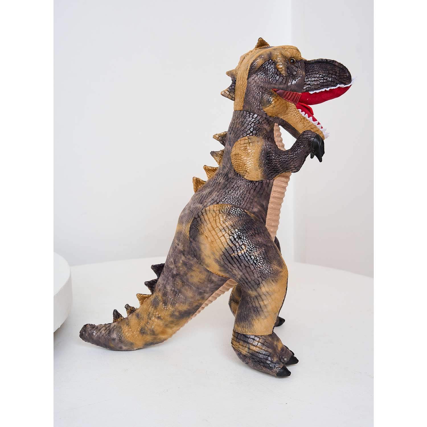 Динозавр Ти-рекс КупиКота коричневый 70 см - фото 1