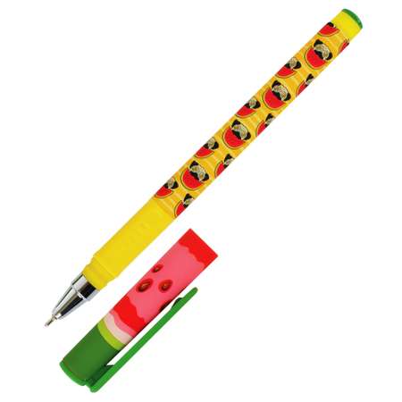 Ручка масляная Lorex Stationery Double Soft Crazy Dogs Синий LXOPDS-CD1