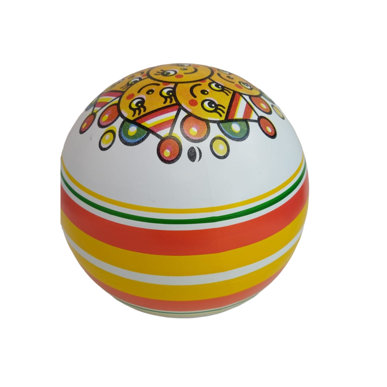 Мяч детский резиновый S+S диаметр 20 см - фото 4
