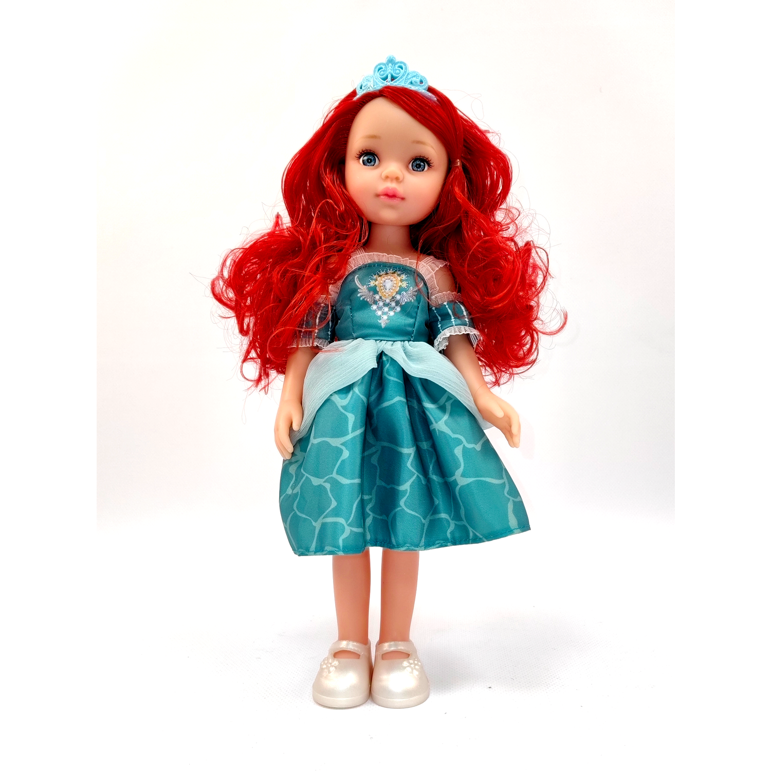 Кукла принцесса Ариель SHARKTOYS в платье 32 см коллекция принцесса 22200017 - фото 2