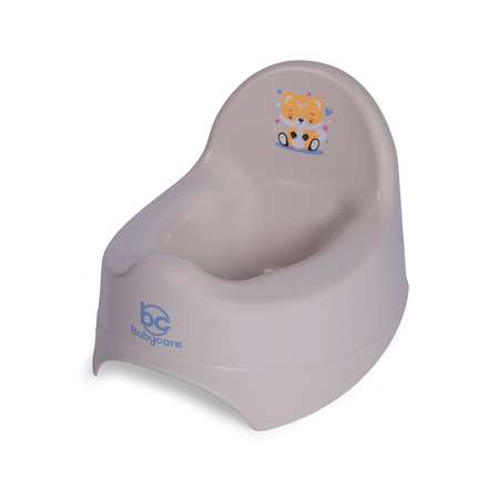 Горшок детский BabyCare Twinkle серый