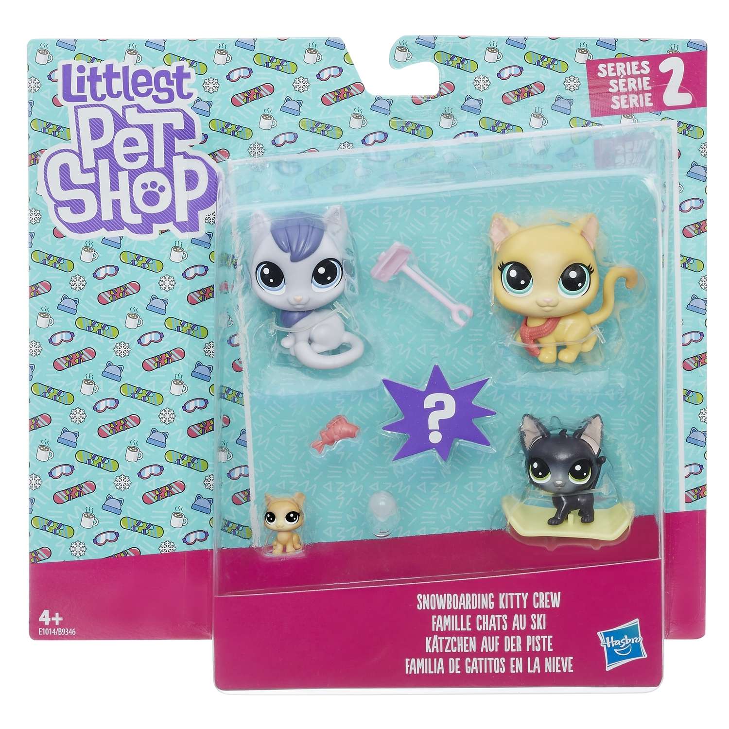 Семья петов Littlest Pet Shop Littlest Pet Shop Котята (E1014) - фото 2