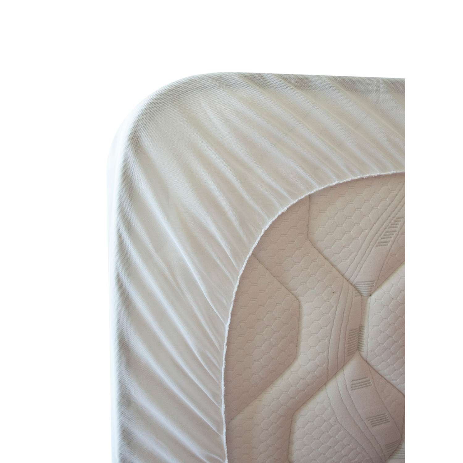 Наматрасник на резинке ОТК белый с водоотталкивающей мембраной 90х200 см - фото 3