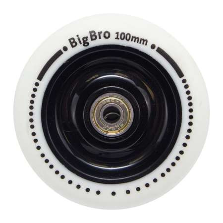 Колесо для трюкового самоката BIG BRO светящееся флуоресцентное PU 100*24 мм