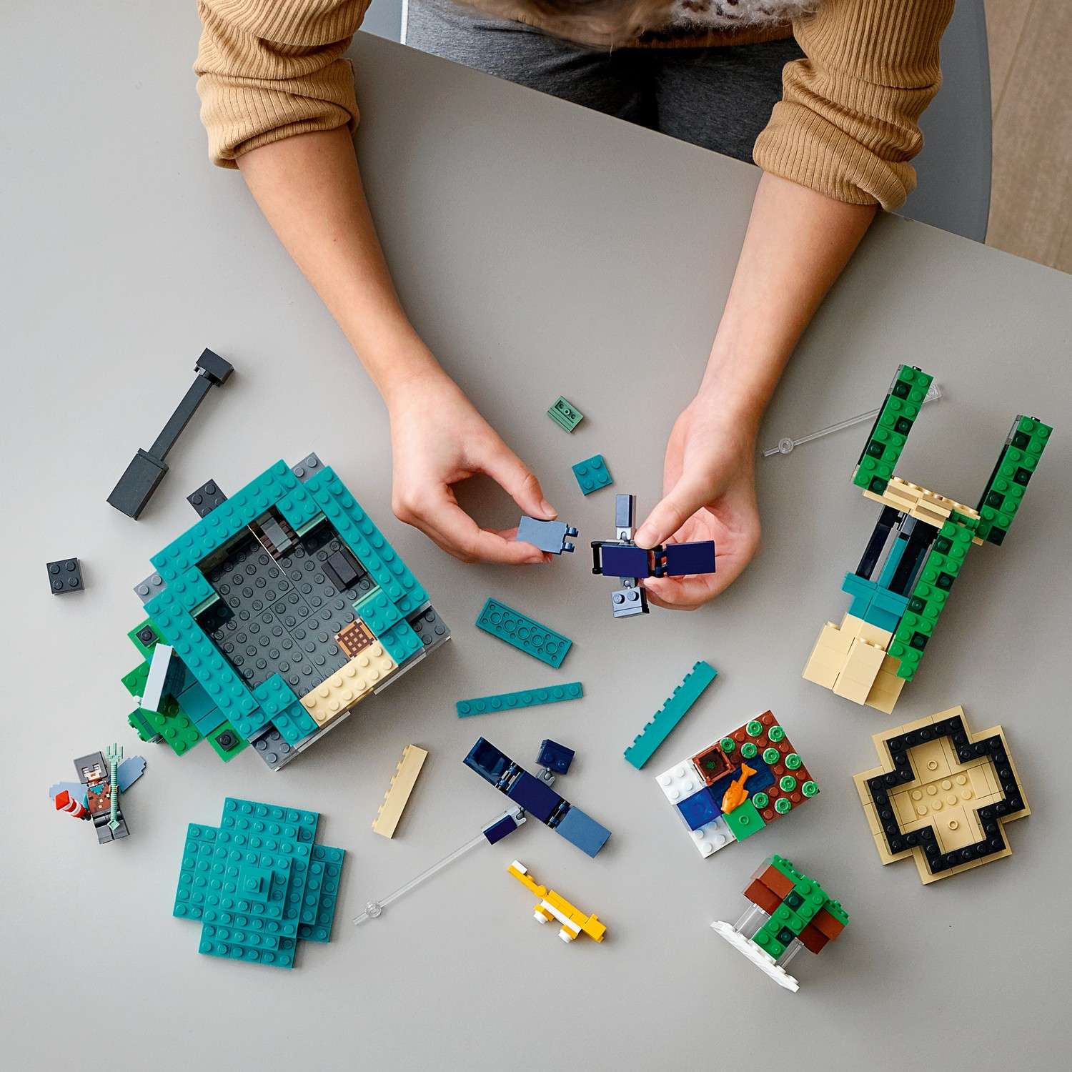 Конструктор LEGO Minecraft Небесная башня 21173 - фото 10