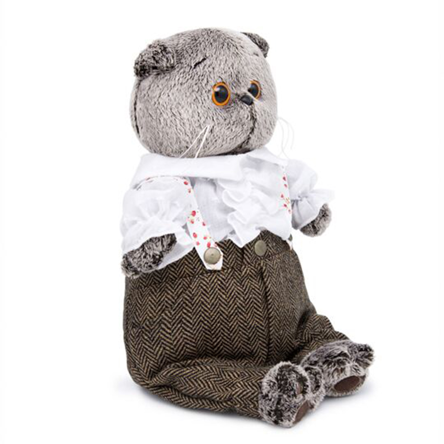 Мягкая игрушка BUDI BASA Кот Басик - романтик 30 см BB06324 - фото 3
