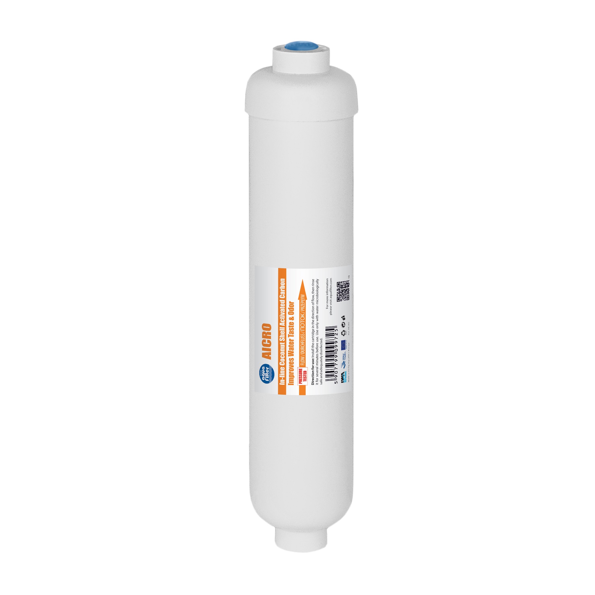 Угольный картридж AQUAFILTER 2х10 резьбовой Aquafilter AICRO 710 - фото 1