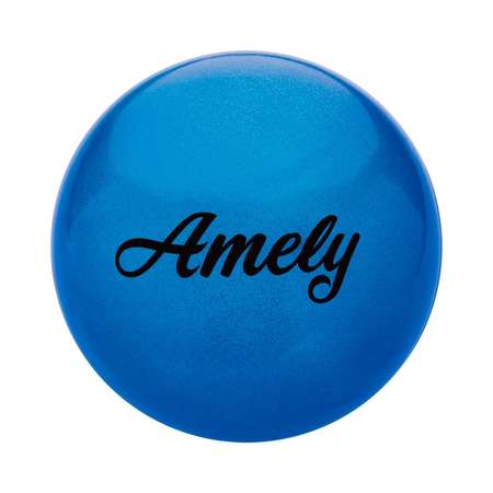 Мяч Amely для художественной гимнастики AGB-102-19-blue