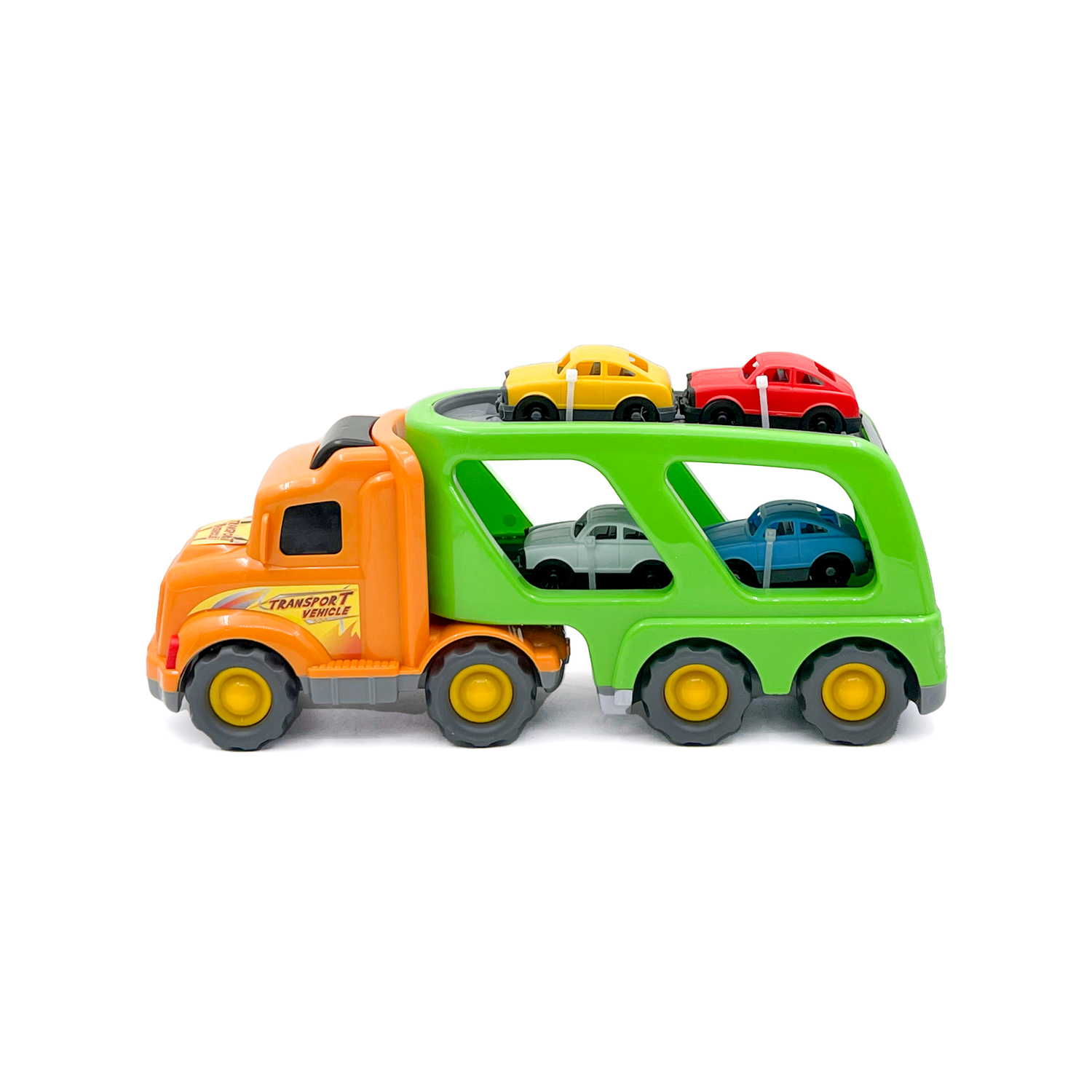 Машина Нижегородская игрушка Автовоз оранжевый ктг257_ор - фото 1