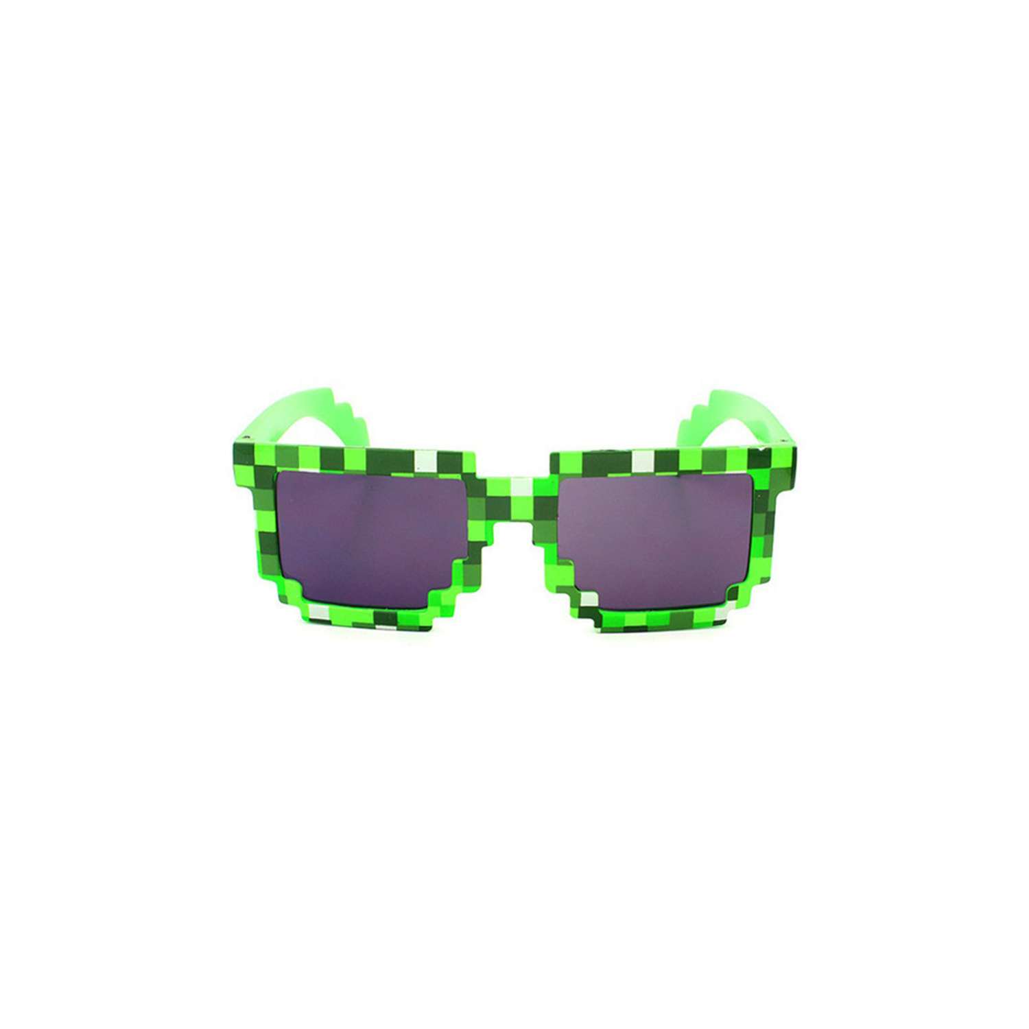 Очки Pixel Crew пиксельные зеленые 81073 - фото 1