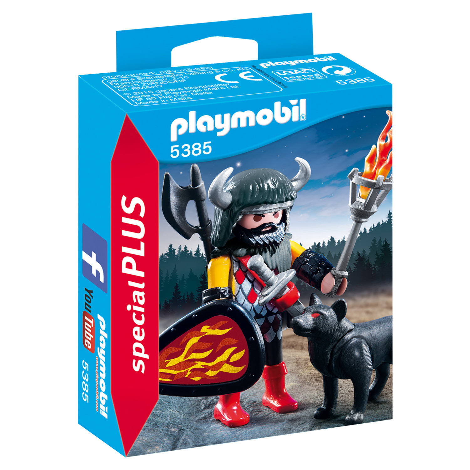 Конструктор Playmobil набор Воин волка - фото 3