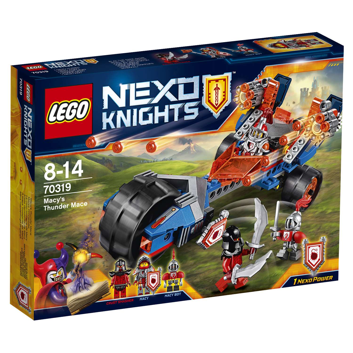 Конструктор LEGO Nexo Knights Молниеносная машина Мэйси (70319) - фото 2