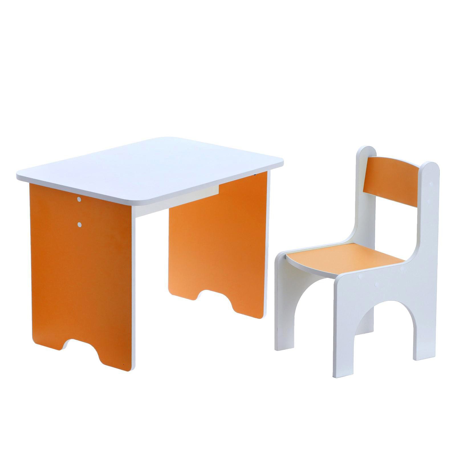 Комплект детской мебели Zabiaka «Бело-оранжевый» - фото 1