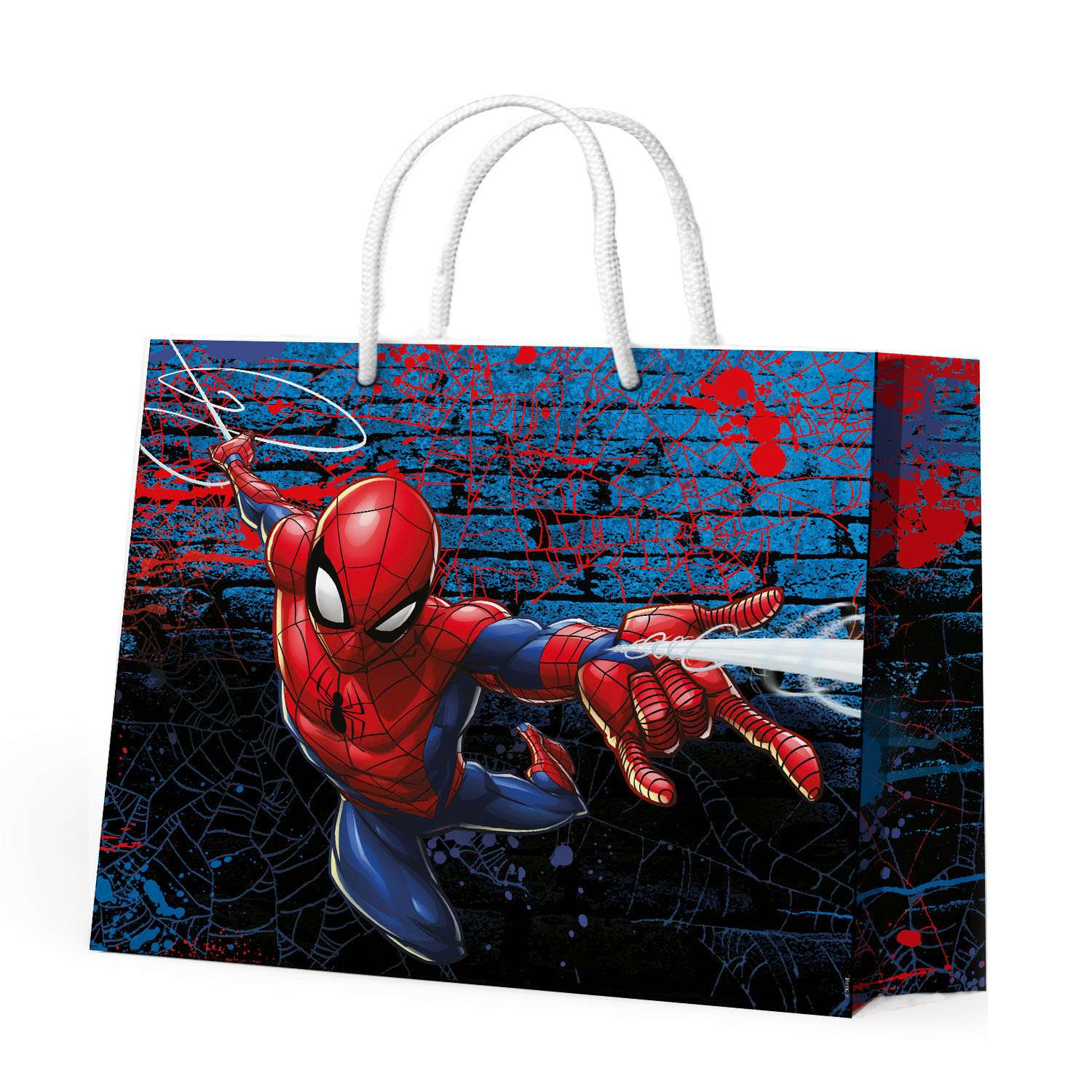 Пакет подарочный ND PLAY Spiderman 40*30*14cм 299875 - фото 3