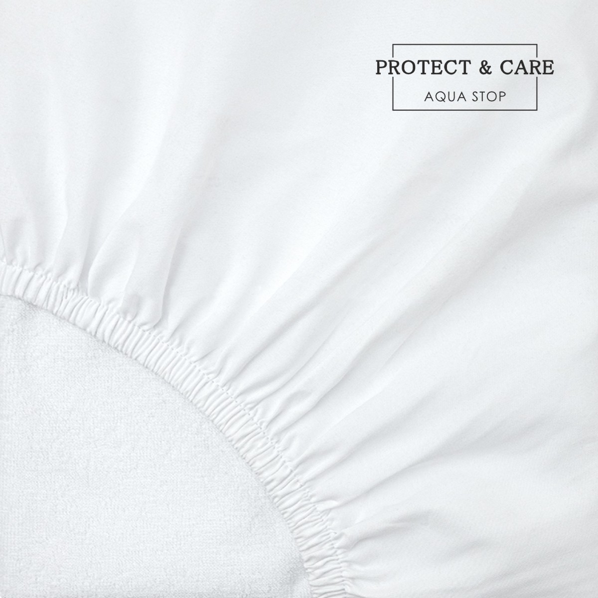 Наматрасник PROTECT and CARE аквастоп 200*200 с бортом на резинке - фото 7